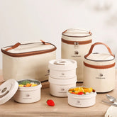 Bento Élégance – Boîte Repas Isotherme avec Sac de Transport